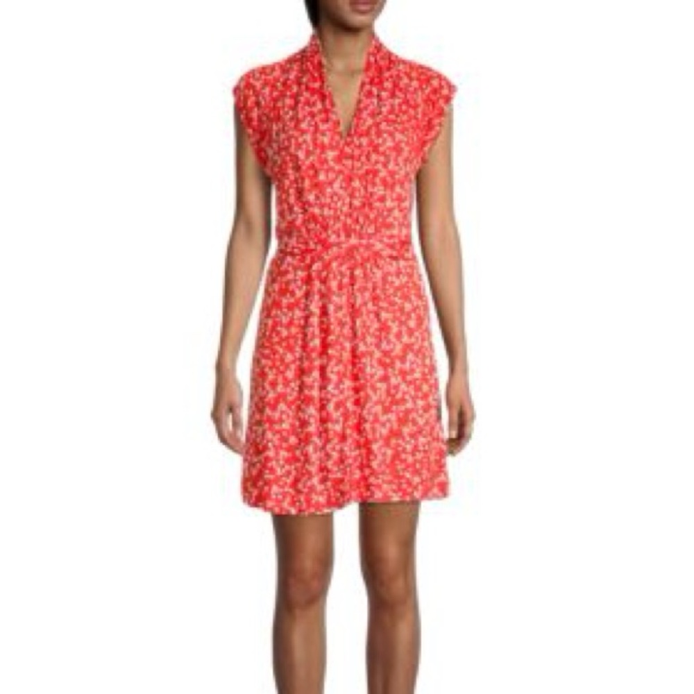 French Connection Bruna Jersey Wrap Dress - Picture 11 of 11